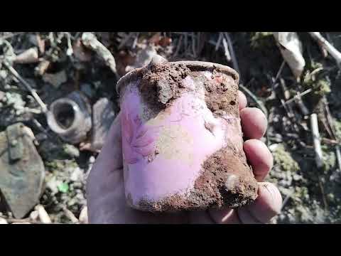 Видео: Ноябрьские шурфы . Стекло, серебро, пряга !