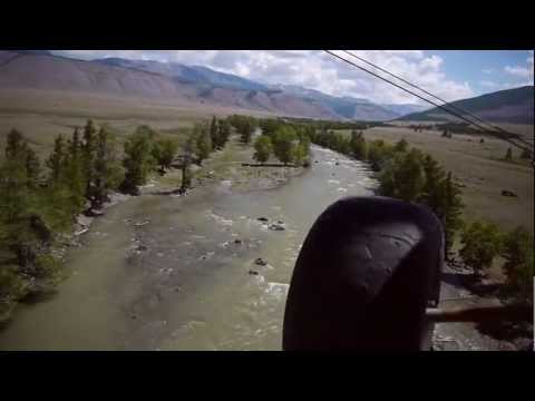 Видео: Altai_Aktion_2011_07_10.mp4 Алтай Актру Полет Лучкин Курышев