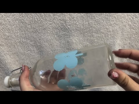Видео: СТЕКЛЯННЫЙ АСМР/ таппинг и шуршание по стеклянным предметам
