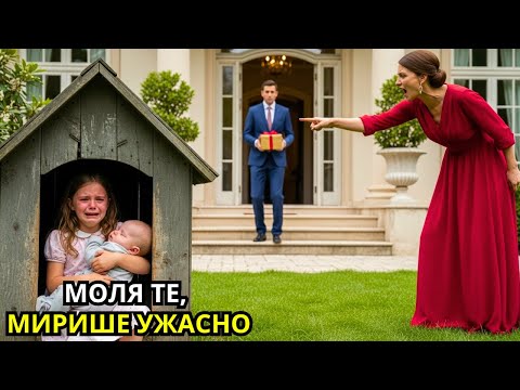 Видео: Момичето се разплака и молеше:„Не ни карайте да стоим тук!“ — докато милионерът не влезе и не извика