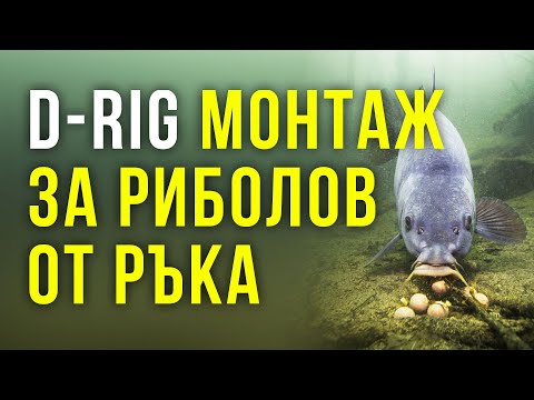 Видео: Как връзвам D-RIG + монтаж на стръвта с ластик