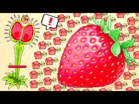 Видео: Pocket Ants: Симулятор Колонии - ПРОКАЧКА ВЕНЕРИНЫ МУХОЛОВКИ! БЕСКОНЕЧНЕЧНЫЕ РЕСУРСЫ КЛУБНИКИ