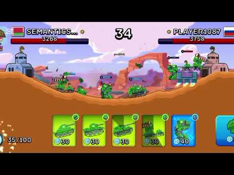 Видео: Игра hills of steel