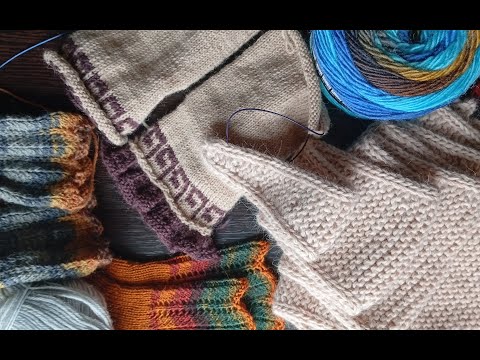 Видео: Про почти носочные мысли, неожиданный заказ и новую пряжу #вязовлог #вязаниеспицами #handmade