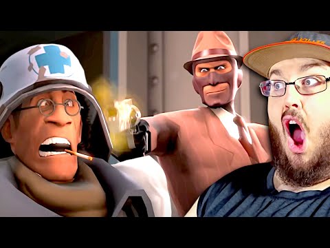 Видео: Живи и дай шпионить [SFM] TEAM FORTRESS 2 АНИМАЦИЯ РЕАКЦИЯ!!!