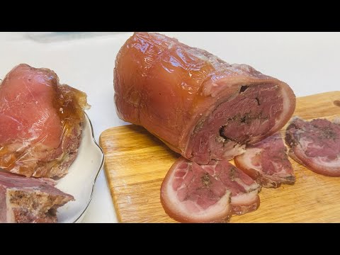 Видео: Ветчина из рульки. Не покупайте, делайте сами!!!