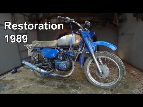 Видео: Восстановление мотоцикла МИНСК 1989 | Restoration old MINSK 1989