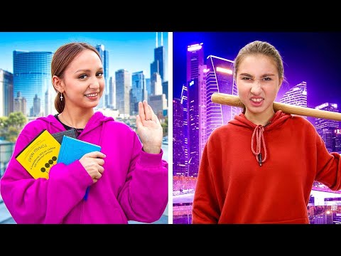 Видео: ДОБРАТА срещу ЛОШАТА ПРИЯТЕЛКА! Моята приятелка избяга от затвора! Забавни видео за тийнейджъри