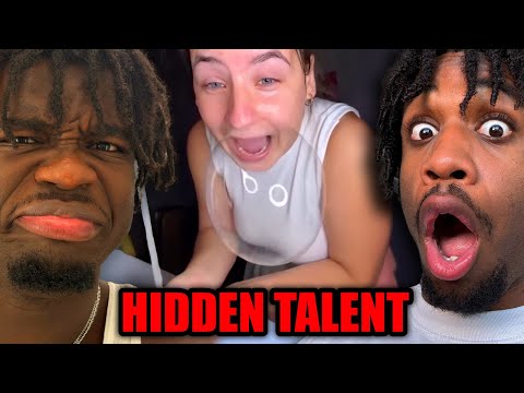 Видео: Она умеет пускать пузыри