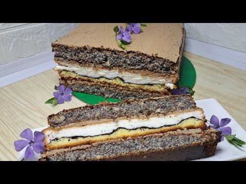 Видео: Пляцок "МАКОВЕ ЧУДО "😍 Нереально смачний пляцок з маминого записника🤗 Торт з маком🤤Весільний пляцок🍰