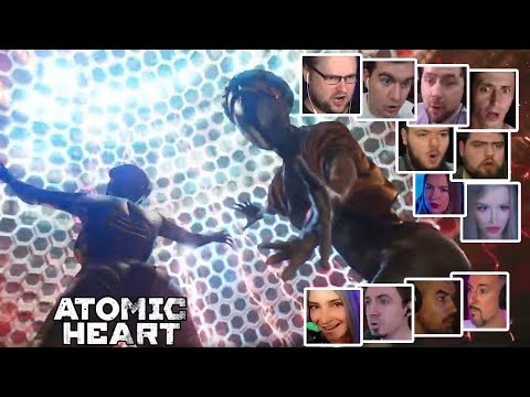Видео: Реакция Летсплейщиков на Близняшек в Финале Atomic Heart: Инстинкт Истребления