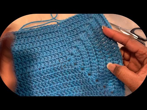 Видео: Как связать крючком сплошной прямоугольник 🧶🧶