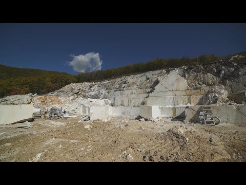 Видео: Фудиновское месторождение мрамора (RUS)
