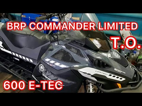 Видео: BRP Commander LIMITED 600 E-TEC 15 г.в. Т.О. Пробег 1.664 км смотрим эндоскопом цилиндры!!!