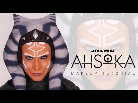 Видео: Урок макияжа AHSOKA | Косплей на Хэллоуин | Шона Скотт