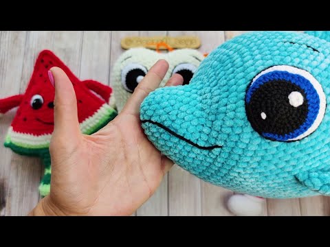 Видео: Как вышивать улыбку и брови вязаным игрушкам. Embroidery of a smile or eyebrows for crochet toys