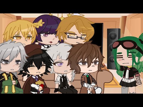 Видео: |Реакция BSD  на шипы| Gacha Club | 1 часть | Nastik Meow