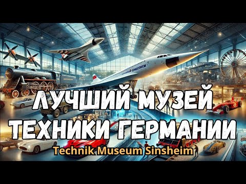 Видео: Самый лучший музей техники Германии: Technik Museum Sinsheim
