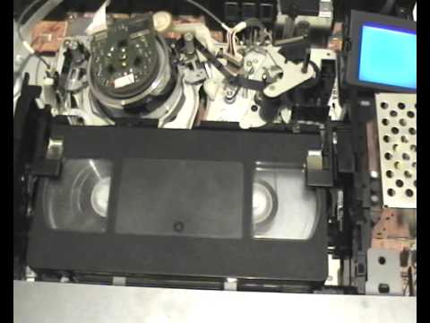 Видео: Работа ЛПМ видеоплеера SONY SLV-P58EE