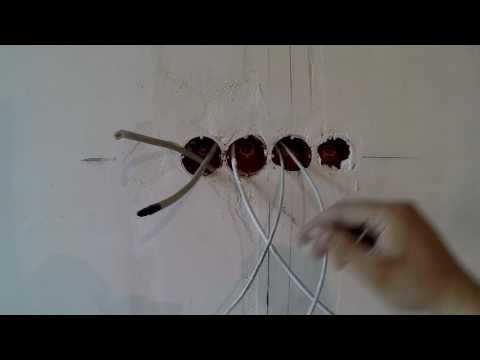 Видео: Электрика в квартире для Форс монтаж \ forcemontage, по проекту Алексея Земскова.