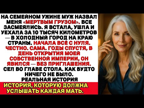 Видео: Муж обозвал меня мертвым грузом Я всё бросила уехала за 10 тысяч километров и построила свою империю