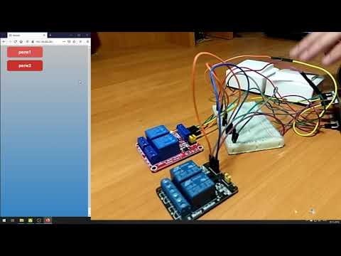Видео: Веб интерфейс на esp8266, управление реле, готовое решение.