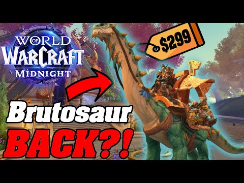 Видео: Новый ездовой зверь AH? Возвращение брутозавра и утечка релиза предварительного обновления «Полночь»