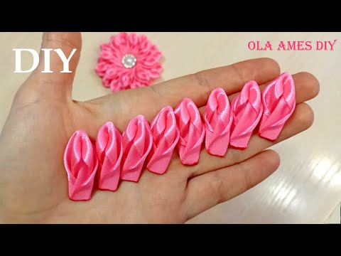 Видео: В Них Можно Влюбиться 😍 КРАСИВЫЕ ЦВЕТЫ из ЛЕНТ - ЛЕГКО😍 DIY Ribbon Flowers/ Flores de Fita/ Ola ameS