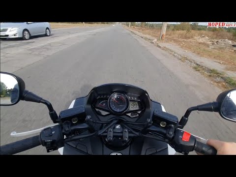 Видео: Продаж Honda Faze 250 з Японії максі скутер продаю не Forza max speed купить мопед Доставка + Тест