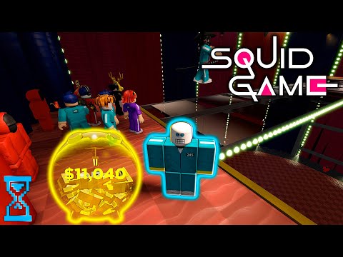 Видео: Игра в Кальмара: первая Победа // Squid Game Roblox