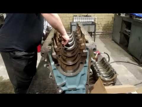 Видео: Сборка двигателя Detroit s 60 14L часть 1