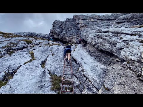 Видео: Ця подорож запам’ятається назавжди Alpspitz  (2650 м) Deutschland