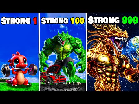 Видео: ДРАКОНЫ становятся сильнее с каждым ударом в GTA 5