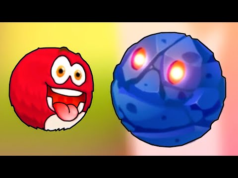Видео: Несносный КРАСНЫЙ ШАР спасает деревню. Серия 5. Босс. Мультик ИГРА Red Ball Underground на Игрули TV
