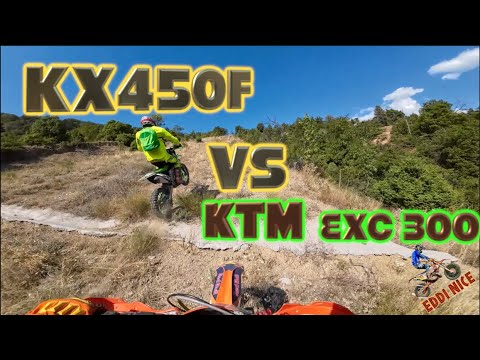 Видео: КТМ 300 и KXF450