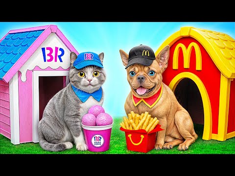 Видео: Строим Домики для Животных | Смешные Моменты от Multi DO Smile