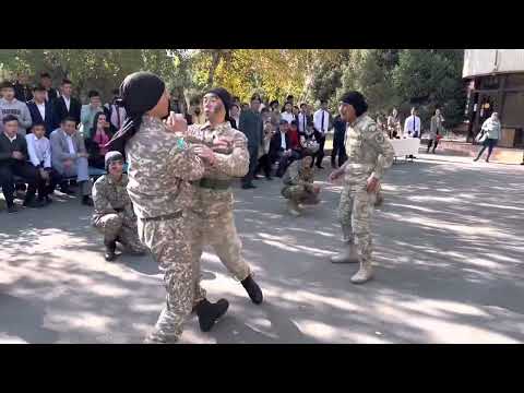 Видео: «ЖАС САРБАЗ» әскери-спорттық эстафета