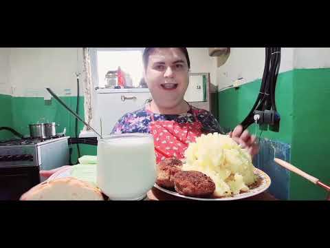 Видео: Мукбанг 😋 обжорство 😋 я такой реакции не ожидала м-да