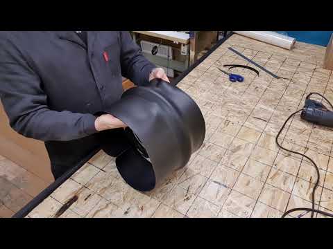 Видео: Перетяжка руля Kia Cerato 3 с подогревом.