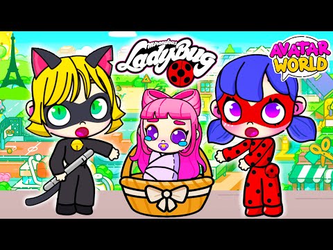 Видео: Меня Удочерила Леди Баг в Avatar World 🐞 | ТОКА БОКА | Toca Life World