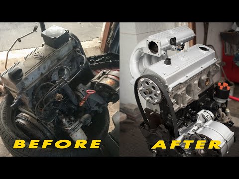 Видео: Восстановление двигателя Volkswagen 28-летней давности | Замена двигателя Golf Mk1 2l 8v (часть 1)