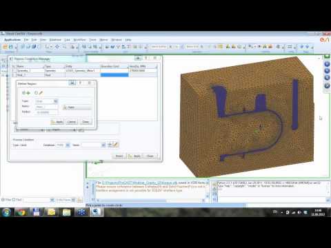Видео: Пример подготовки и решения задачи моделирования литья в VisualCAST