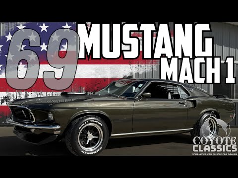Видео: Mustang Mach 1 "R Code" 1969 года продаётся в Coyote Classics