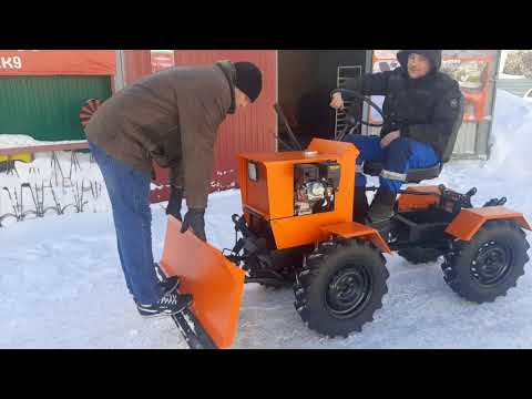 Видео: МИНИТРАКТОР КРЕПЫШ!