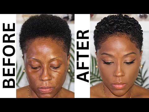 Видео: Как сделать локоны быстро и легко | 4C Natural Hair Wash & Go