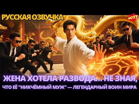 Видео: Жена хотела развода… не зная, что её "никчёмный муж" — легендарный воин мира #дорама #китайские