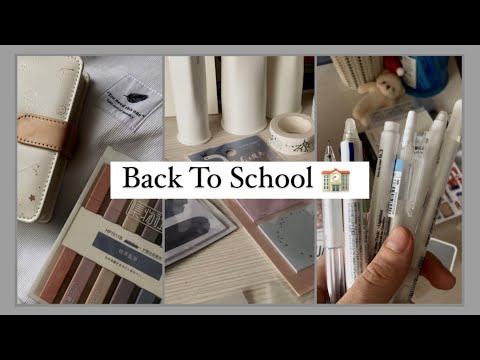 Видео: Back To School 2022 / Подготовка К Учебе / Моя Канцелярия