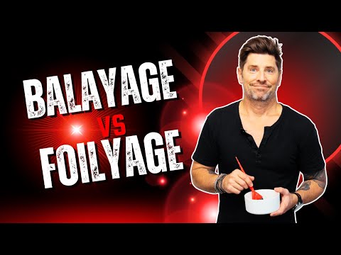 Видео: УТЕЧКА: Классический балаяж против фойляжа — кто победит?