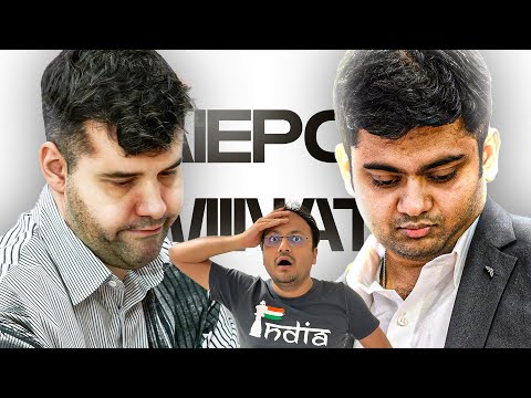 Видео: Невероятный АПСЕТС — Диптаян Гош ошеломляет Яна Непомнящего | Кубок мира ФИДЕ 2025