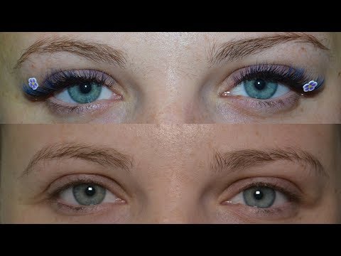 Видео: Формирование пучков вилочек 2D в одно касание | КОМБИНИРОВАНИЕ ОБЪЕМОВ ¦ декор цветными ресницами